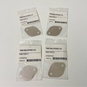 Transistor Mica Insulators TO-3 (16 Pcs Total) - Heatsink Spacers